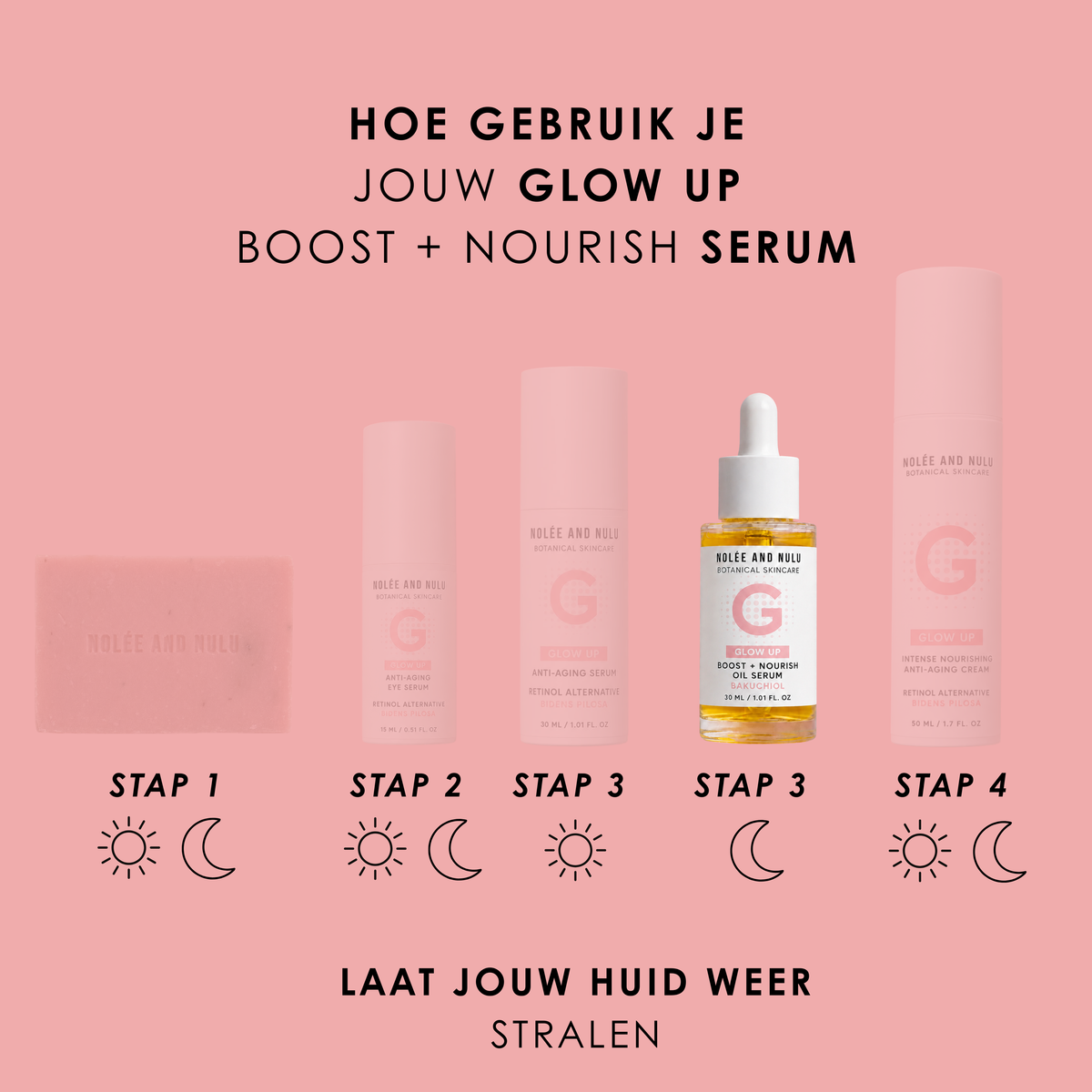 Glow Up Bakuchiol Retinol Alternative Anti-Rimpel oil serum