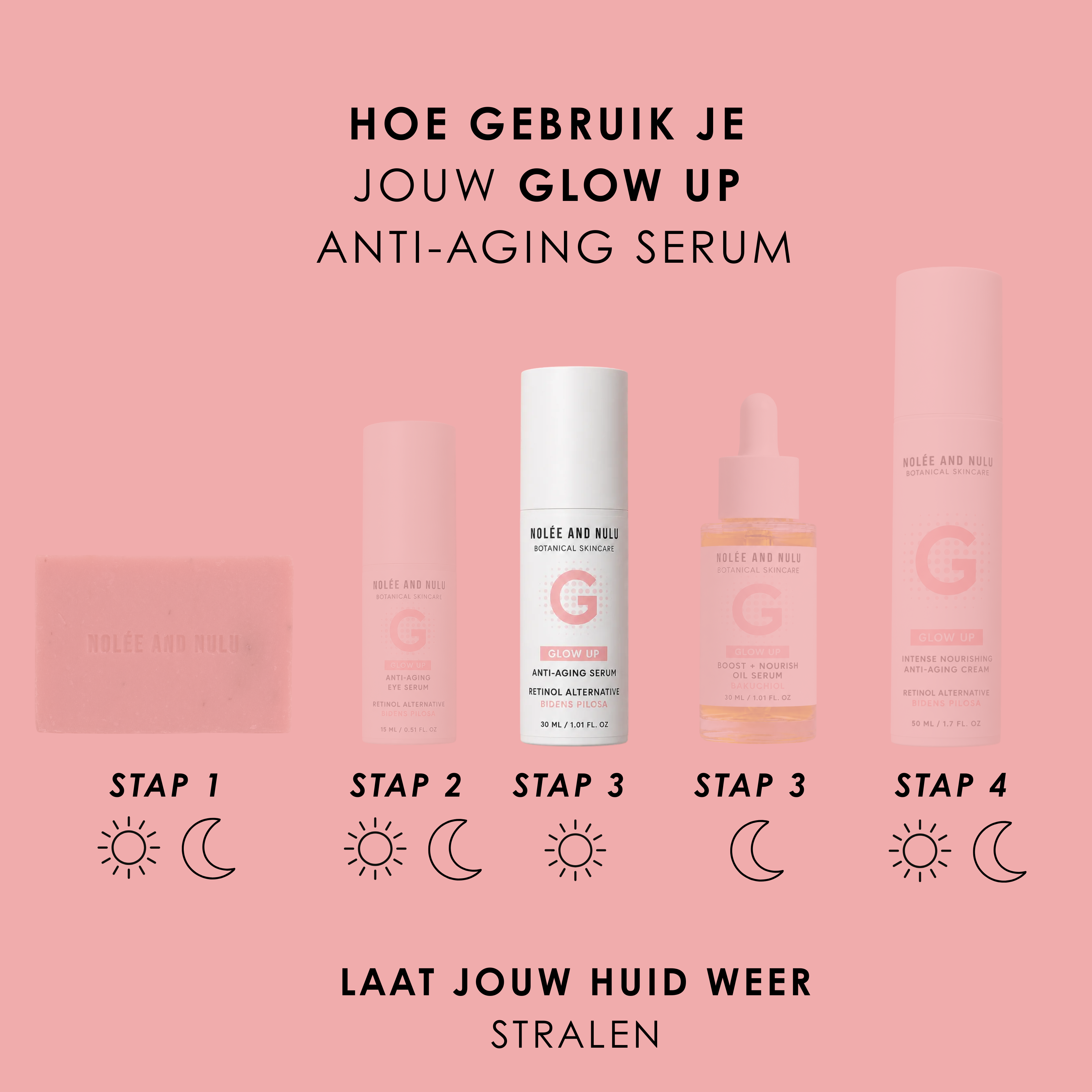 Glow Up Retinol Alternative Anti-Rimpel Serum