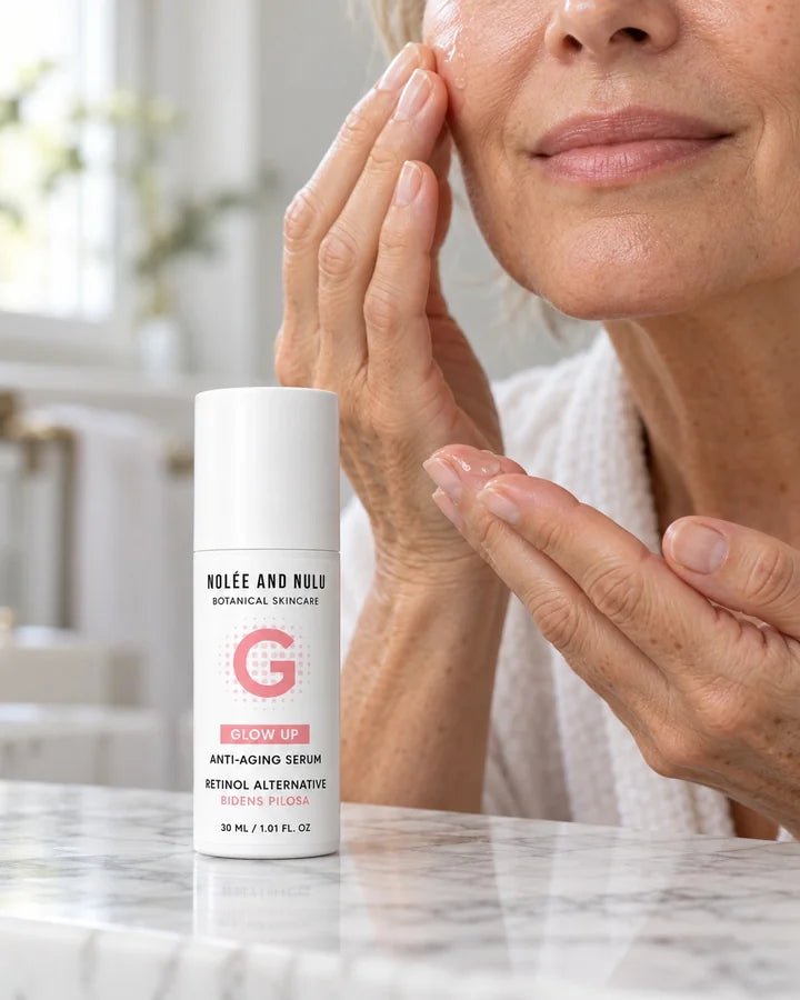 Retinol Alternative Serum: Ochtend en avond · stap 1