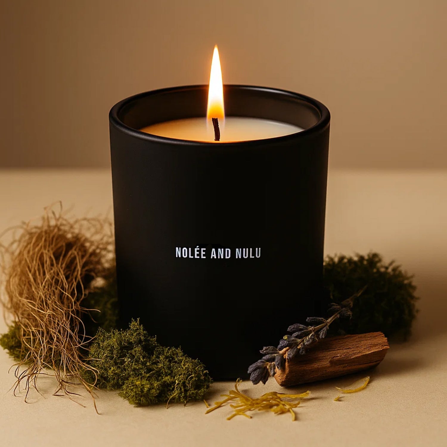 Geurkaars Black Vetiver