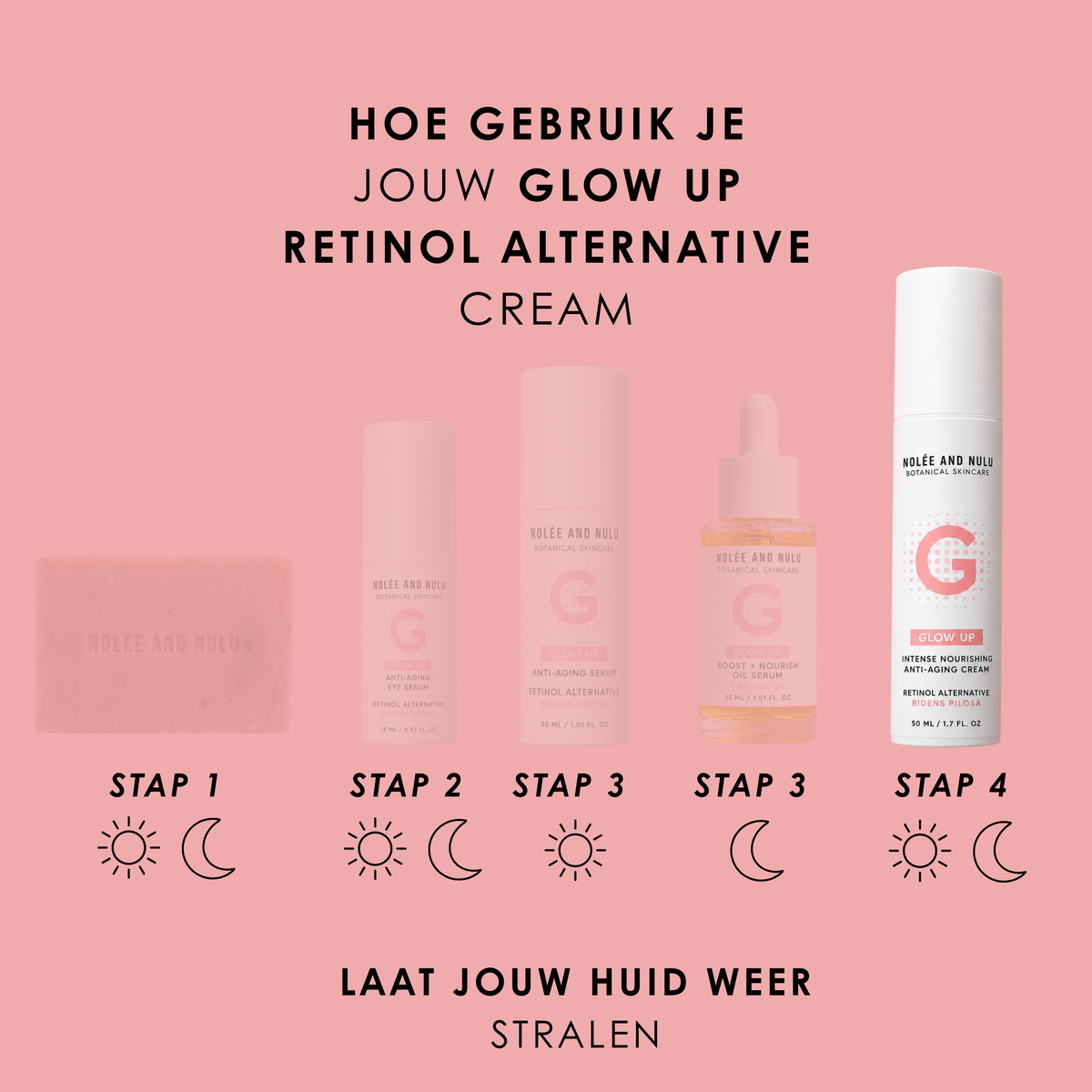 Glow Up Retinol Alternative Anti Rimpel Crème