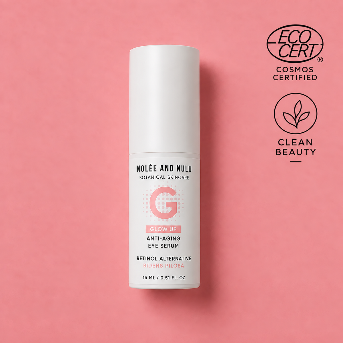 Rimpel- en wallen verminderend oog serum