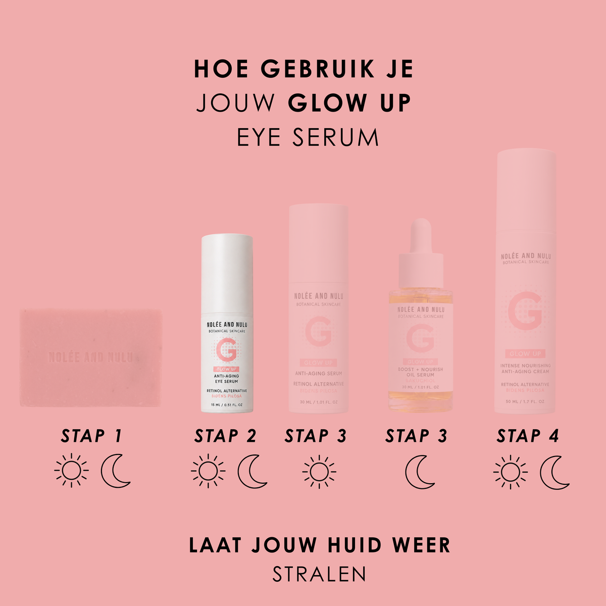 Glow Up Retinol Alternative Anti-Rimpel Eye Serum