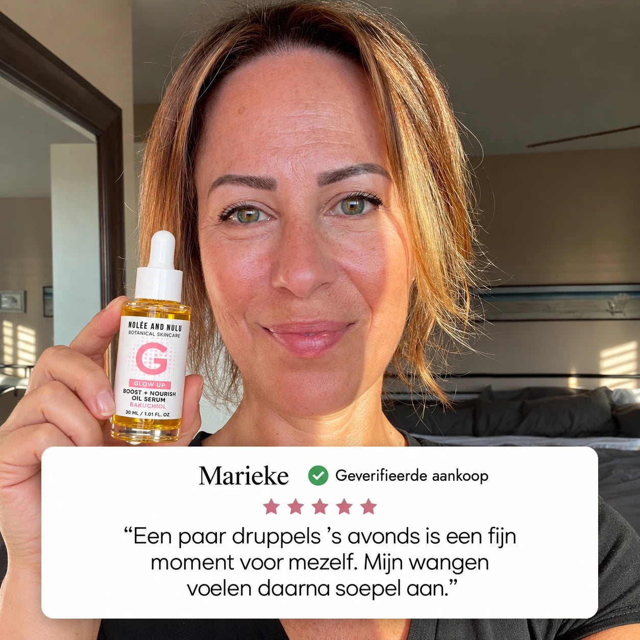 Bakuchiol Oil Serum — review van een klant
