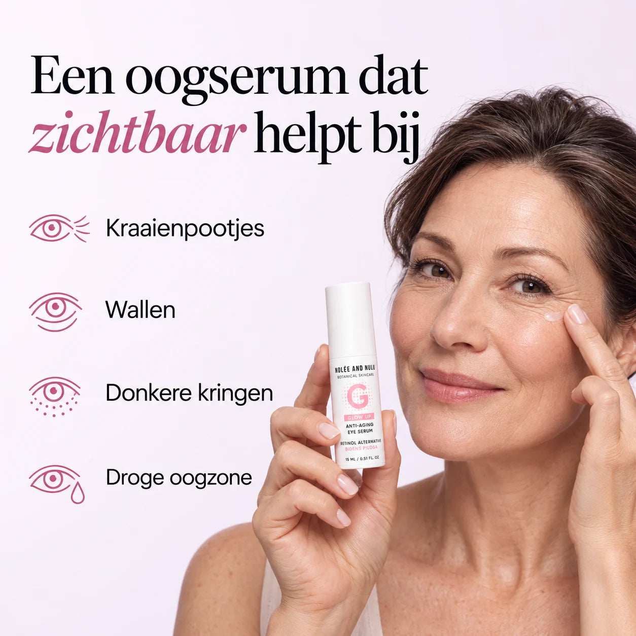 Retinol Alternative Eye Serum — helpt zichtbaar bij
