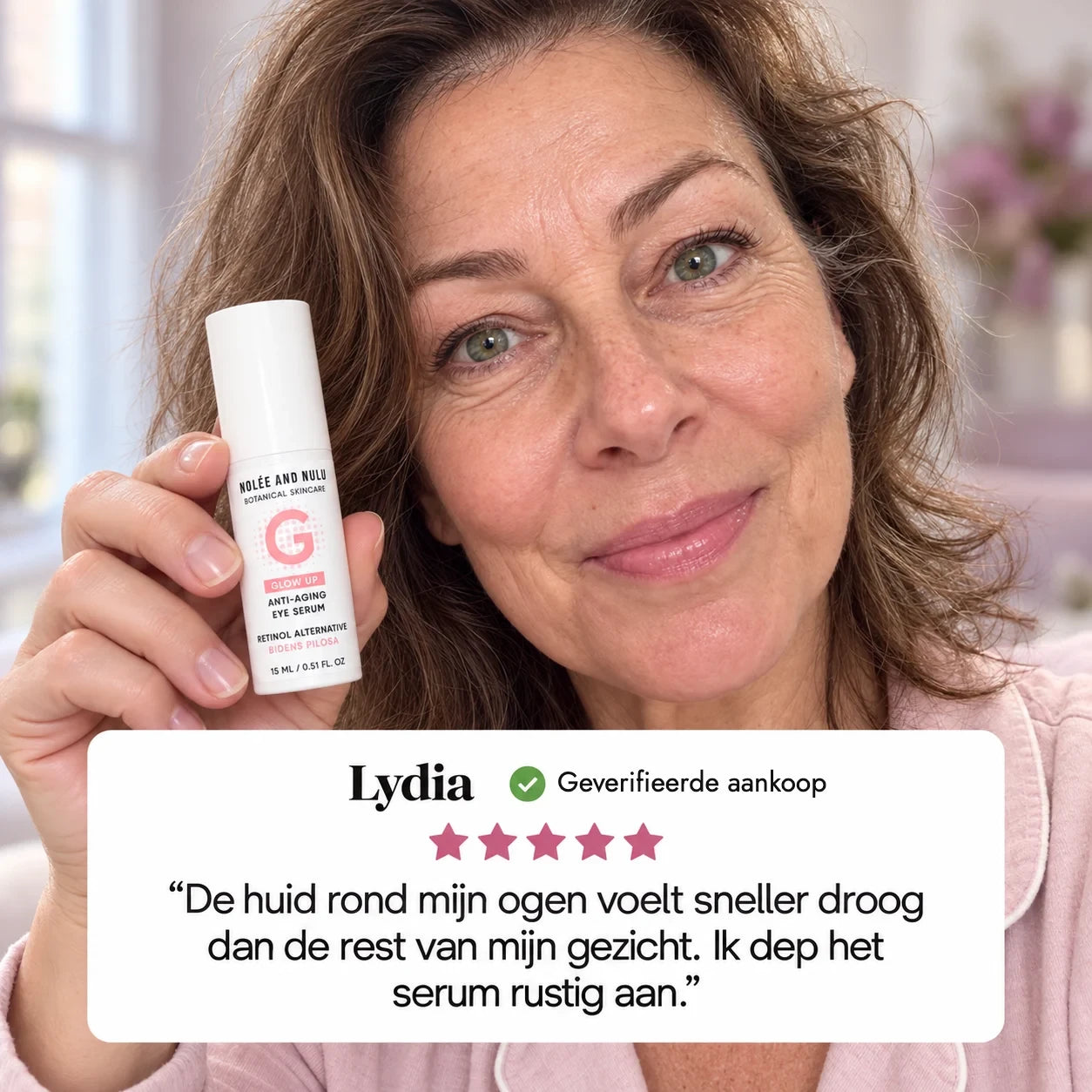 Retinol Alternative Eye Serum — review van een klant
