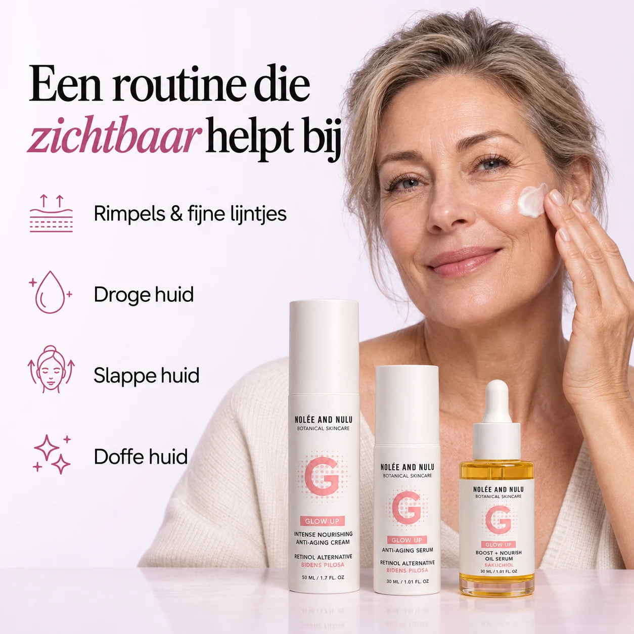 Daily Glow Set — helpt zichtbaar bij