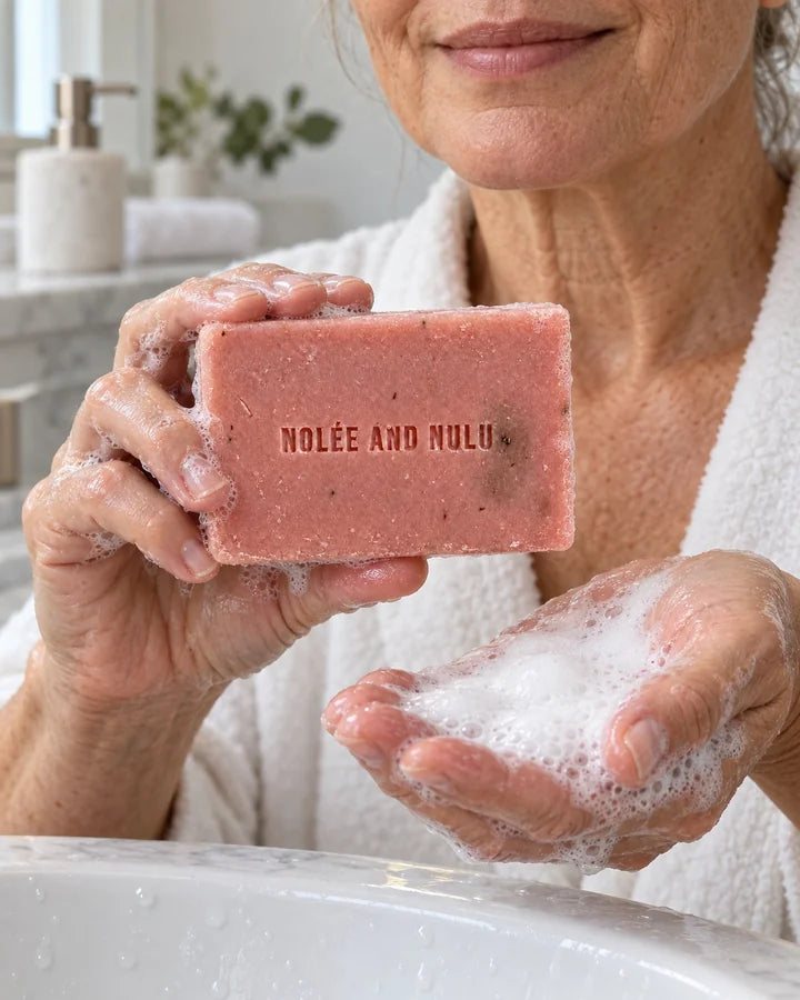 Rosehip Glow Soap: ’s Avonds · stap 1