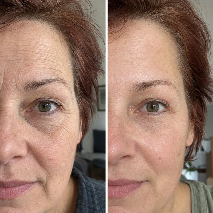 Voor en na: Margreet, 52
